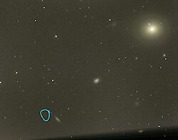 M49 am Rande des Virgo-Superhaufens